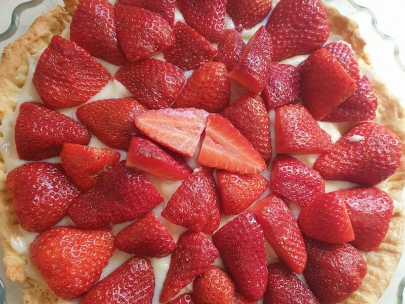 Cliquez pour zoomer ! Tarte aux fraises Thermomix par caro1804