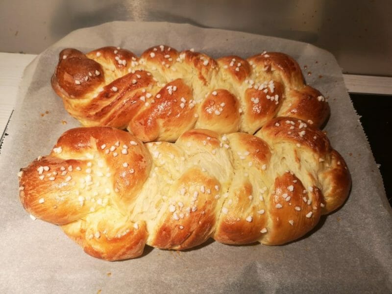 Cliquez pour zoomer ! Brioche tressée à la mie filante Thermomix par AlexParies