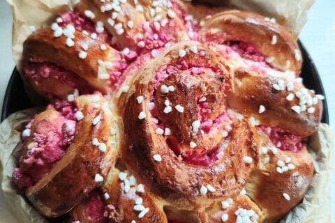Cliquez pour zoomer ! Brioche aux pralines roses Thermomix par AlexParies