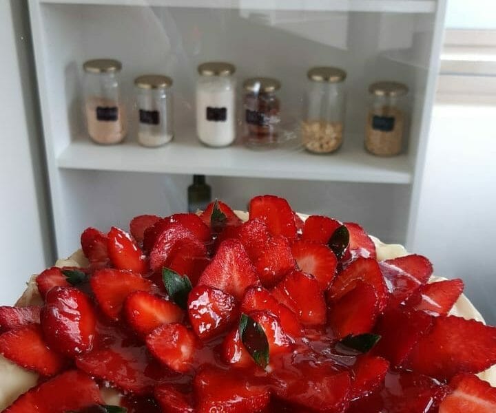 Cliquez pour zoomer ! Tarte aux fraises Thermomix par Damzis