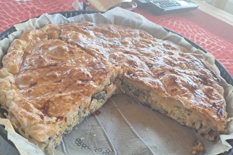 Cliquez pour zoomer ! Tourte au poulet et aux champignons Thermomix par momo3359