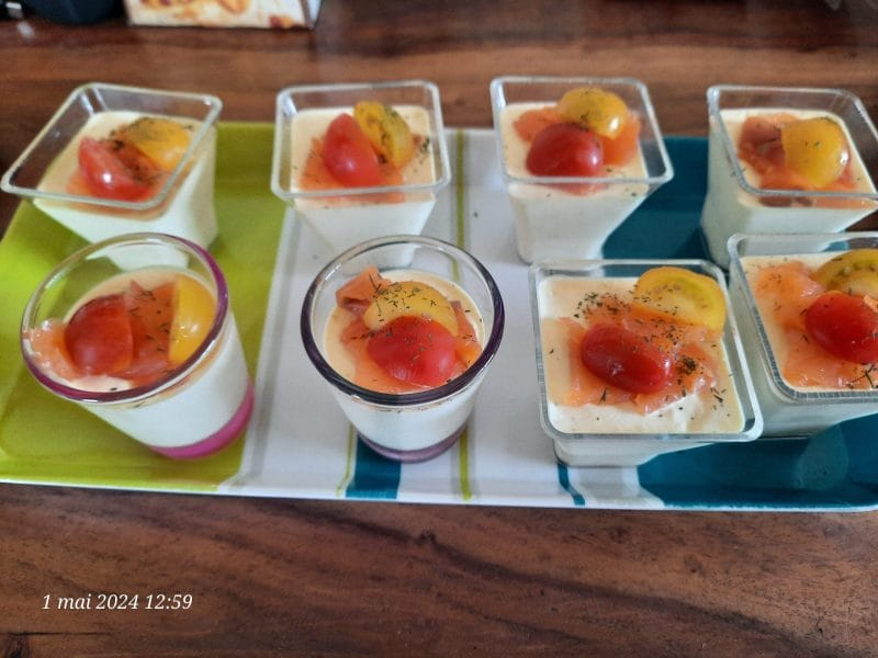 Cliquez pour zoomer ! Mousse d’asperges au saumon fumé Thermomix par momo3359