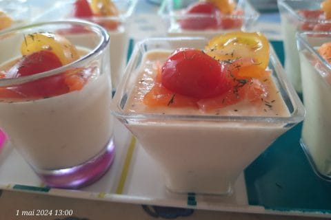 Cliquez pour zoomer ! Mousse d’asperges au saumon fumé Thermomix par momo3359