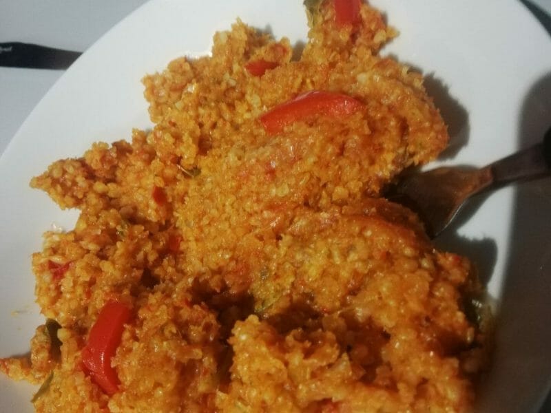 Cliquez pour zoomer ! Quinoa sauce basquaise Thermomix par julie_799