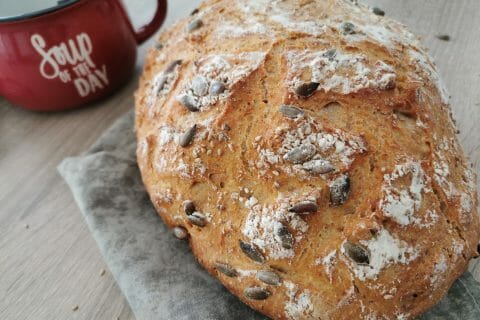 Cliquez pour zoomer ! Pain Cocotte Thermomix par maria