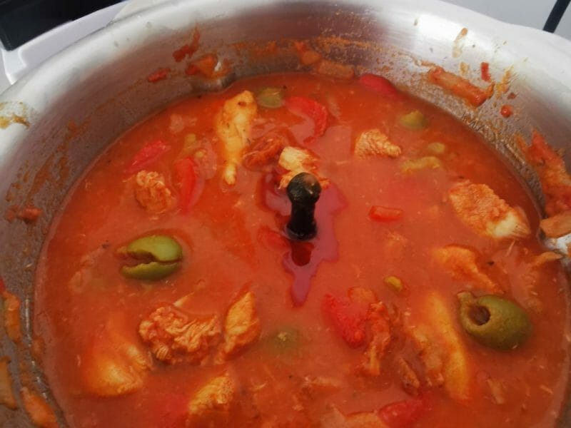 Cliquez pour zoomer ! Sauté de poulet au chorizo Thermomix par maria