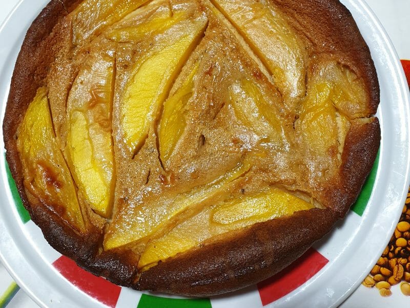 Cliquez pour zoomer ! Clafoutis à la mangue Thermomix par Nadine