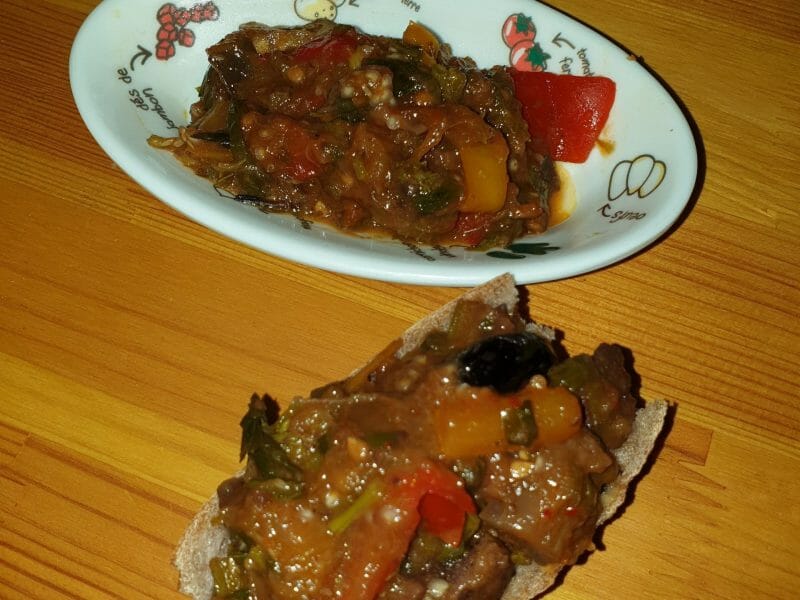 Cliquez pour zoomer ! Caponata sicilienne Thermomix par Nadine