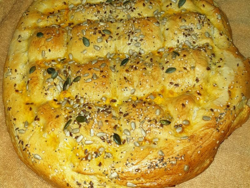 Cliquez pour zoomer ! Pain turc (pain pide) Thermomix par Nadine