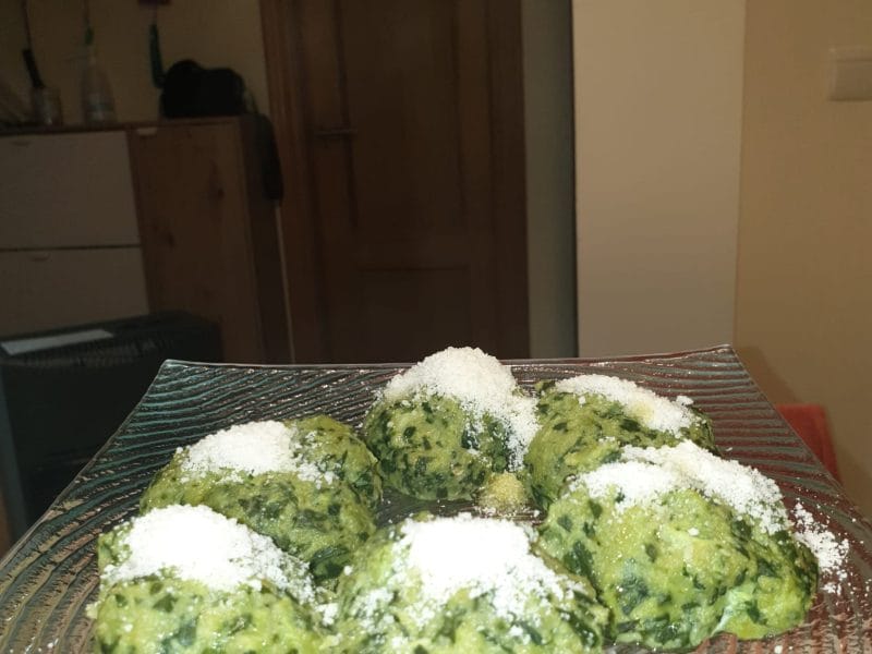 Cliquez pour zoomer ! Boulettes d’épinards et parmesan Thermomix par Nadine