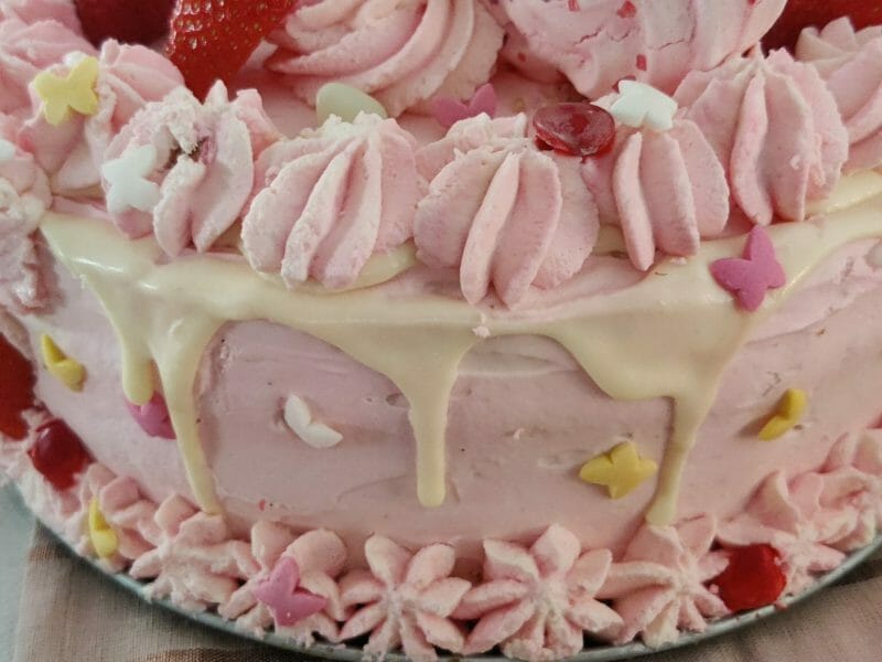 Cliquez pour zoomer ! Layer cake Kinder Bueno Thermomix par rouliette