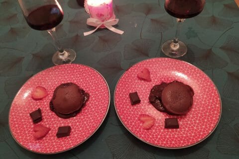 Cliquez pour zoomer ! Moelleux au chocolat cœur fondant Thermomix par daisy_21