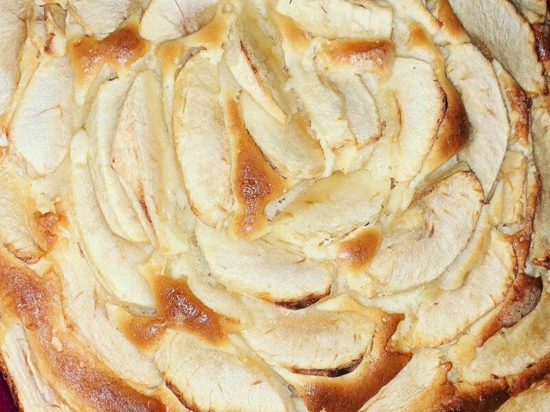 Cliquez pour zoomer ! Gâteau aux pommes et mascarpone Thermomix par kelly_ef