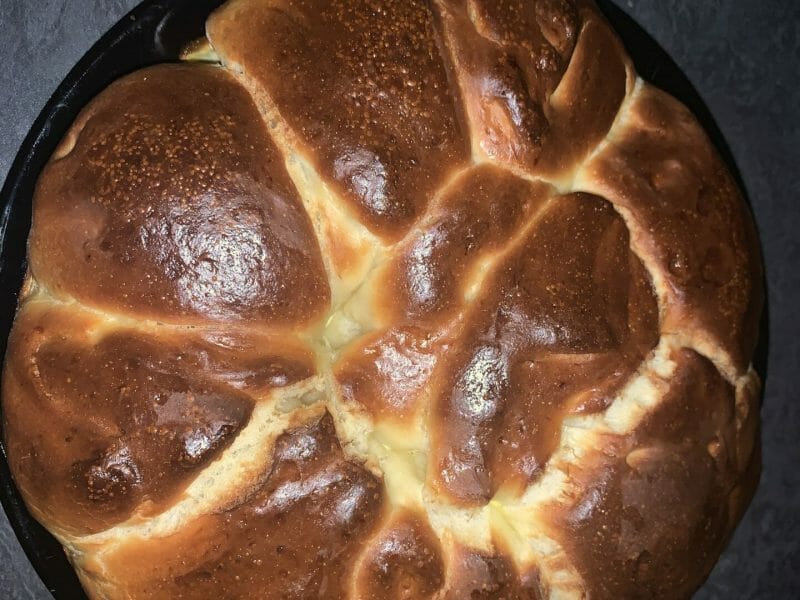 Cliquez pour zoomer ! Brioche tressée à la mie filante Thermomix par kelly_ef