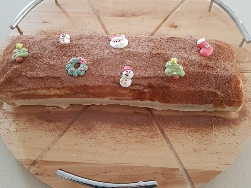 Cliquez pour zoomer ! Bûche Tiramisu Thermomix par veronique_262