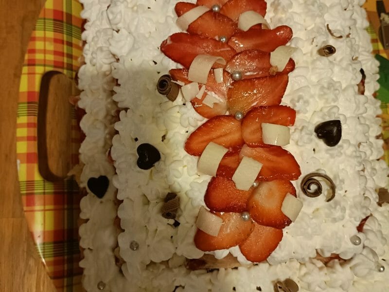 Cliquez pour zoomer ! Fraisier Thermomix par Try"