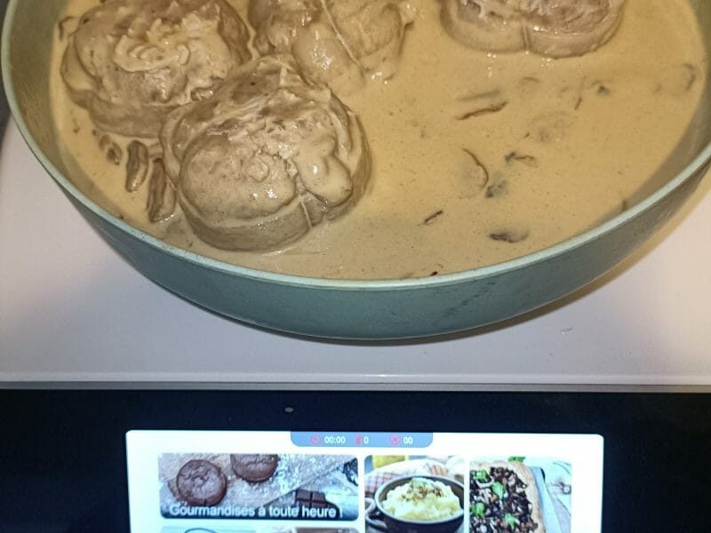 Cliquez pour zoomer ! Paupiettes de veau aux champignons Thermomix par Try"