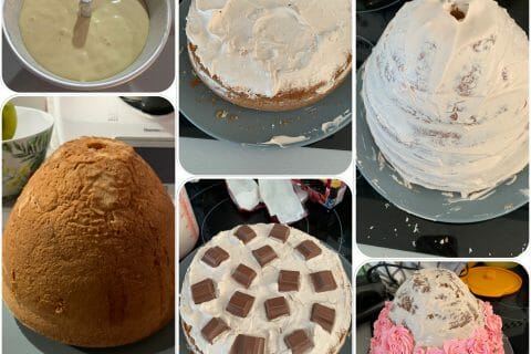 Cliquez pour zoomer ! Layer cake Kinder Bueno Thermomix par Alexkelya