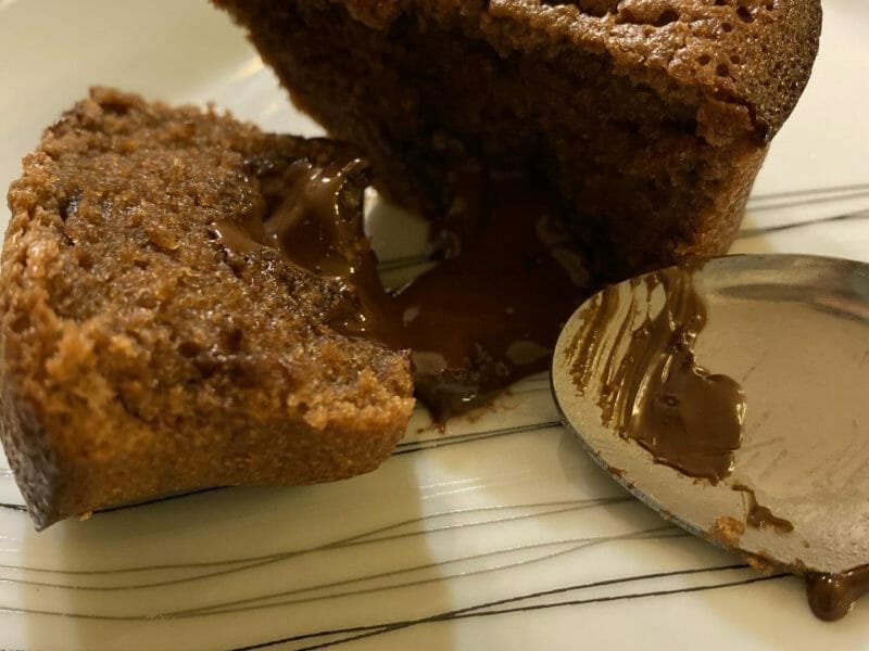 Cliquez pour zoomer ! Moelleux au chocolat cœur fondant Thermomix par sabrina_417