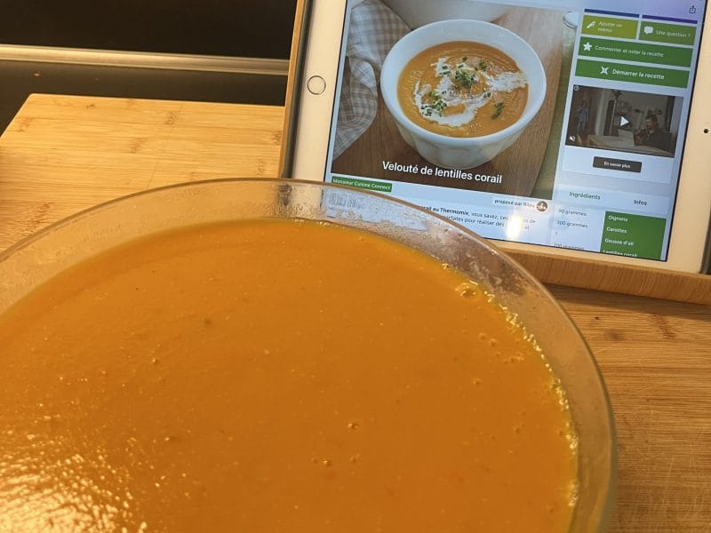 Cliquez pour zoomer ! Velouté de lentilles corail Thermomix par melinda_30