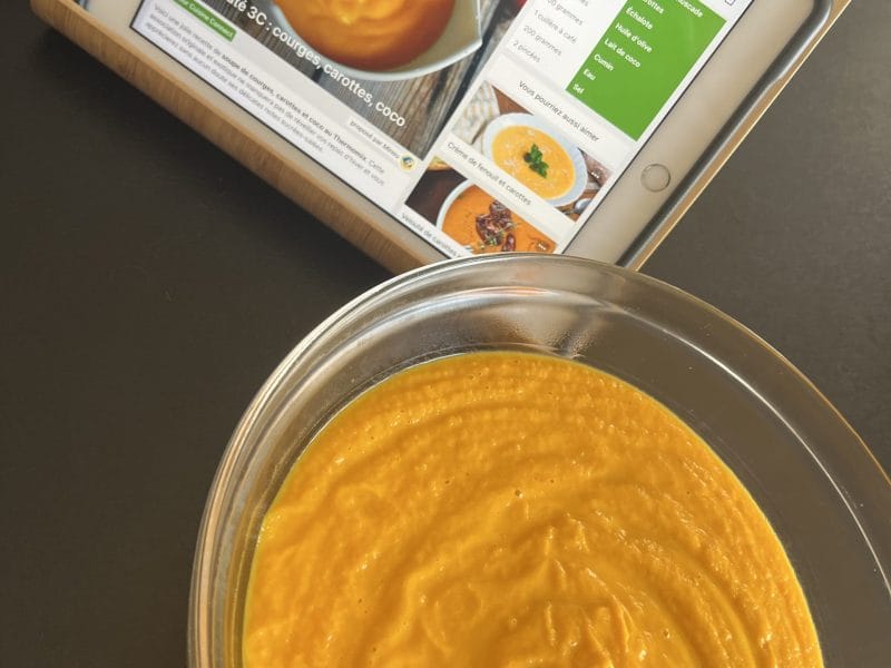 Cliquez pour zoomer ! Velouté 3C : courges, carottes, coco Thermomix par melinda_30