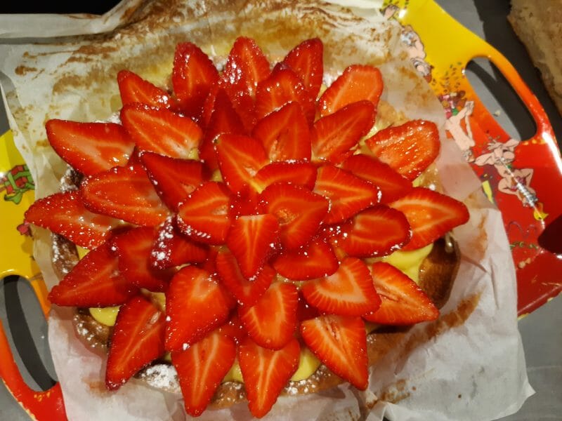 Cliquez pour zoomer ! Tarte aux fraises Thermomix par lae_12