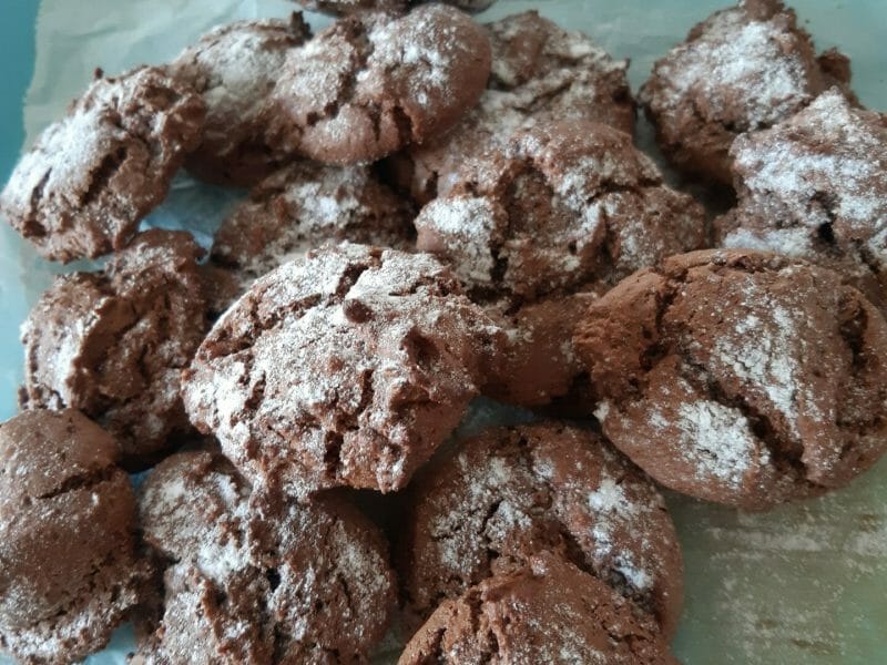 Cliquez pour zoomer ! Craquelés au chocolat Thermomix par lae_12