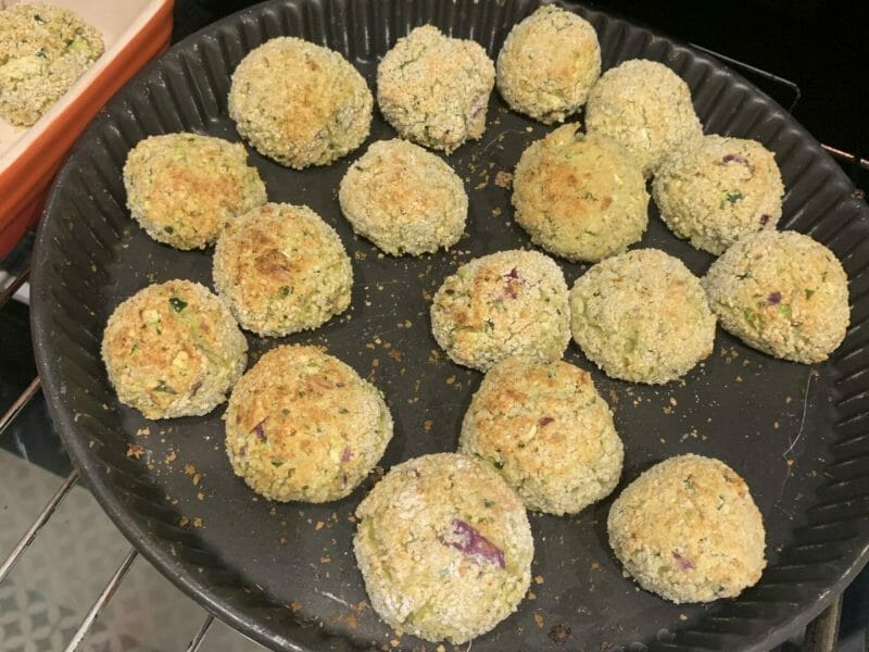 Cliquez pour zoomer ! Boulettes pois chiches et courgettes Thermomix par johanna_97