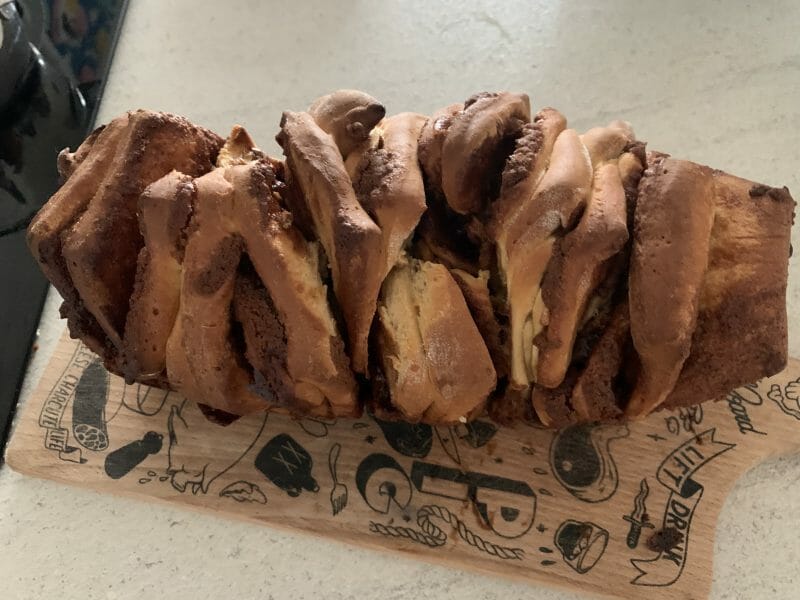 Cliquez pour zoomer ! Brioche à effeuiller à la cannelle Thermomix par johanna_97