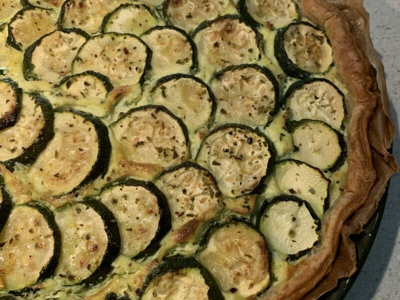 Cliquez pour zoomer ! Tarte courgettes et ricotta Thermomix par johanna_97
