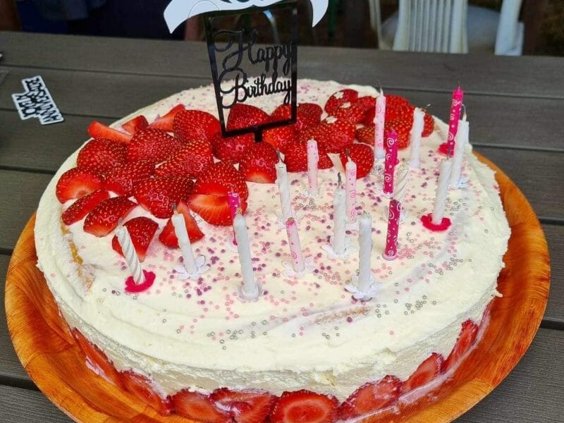 Cliquez pour zoomer ! Fraisier Thermomix par Saranea