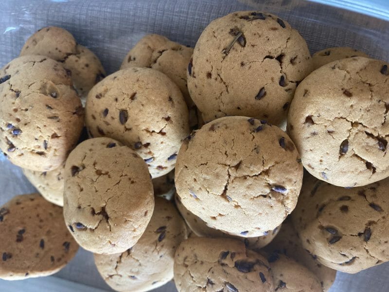 Cliquez pour zoomer ! Cookies à la lavande Thermomix par Saranea