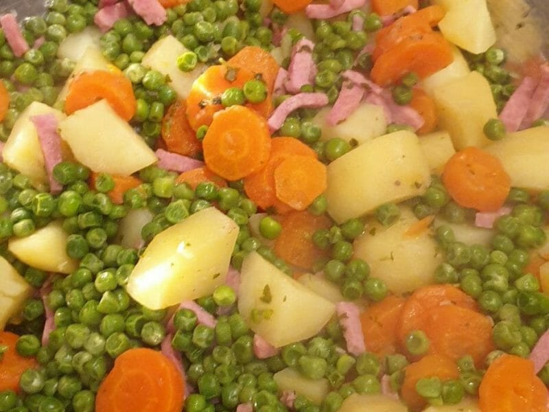 Cliquez pour zoomer ! Jardinière de légumes aux lardons Thermomix par marielp56