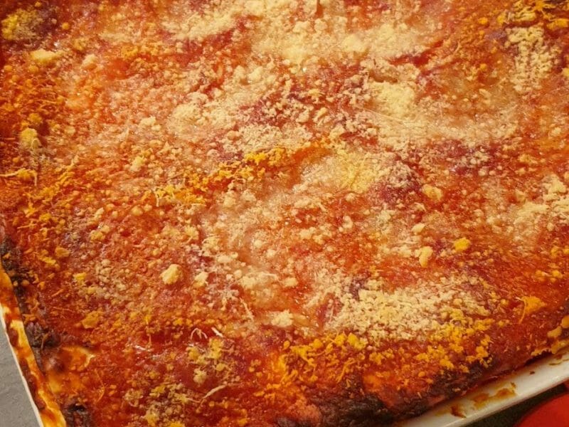 Cliquez pour zoomer ! Lasagnes au poulet et poivrons Thermomix par marielp56