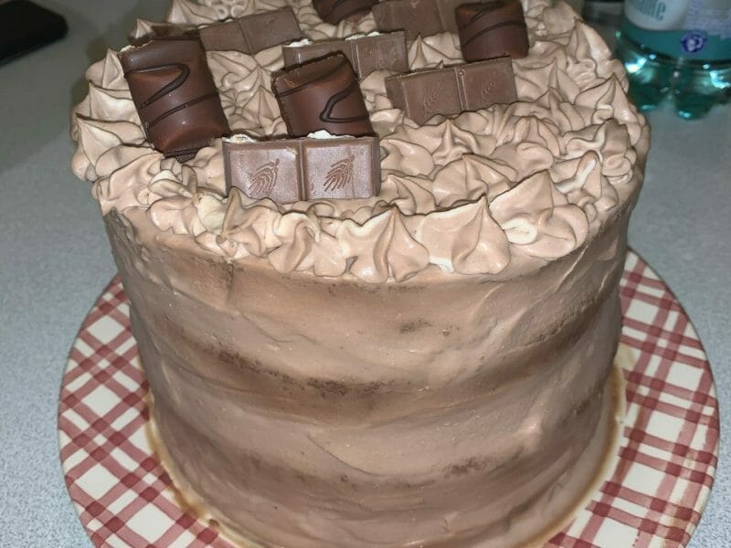 Cliquez pour zoomer ! Layer cake Kinder Bueno Thermomix par emma_127