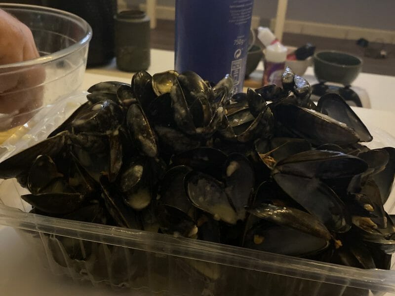 Cliquez pour zoomer ! Moules sauce au roquefort Thermomix par lucille_32