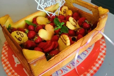 Cliquez pour zoomer ! Tarte aux fraises sans cuisson Thermomix par thermoprisc
