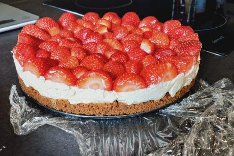 Cliquez pour zoomer ! Tarte aux fraises sans cuisson Thermomix par aude_1983