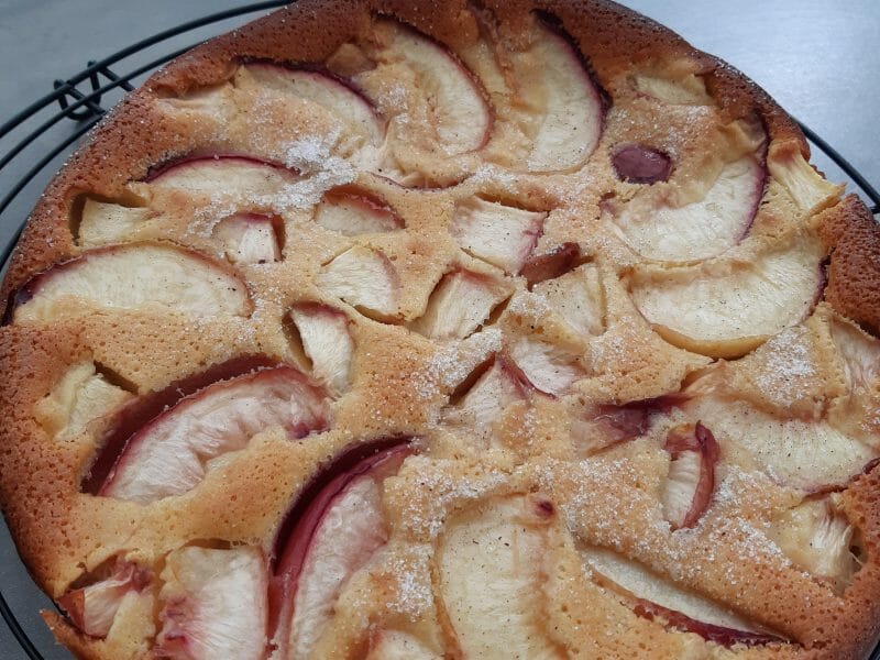 Cliquez pour zoomer ! Far aux abricots Thermomix par Cara