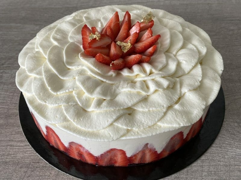 Cliquez pour zoomer ! Fraisier Thermomix par Douceursucrée