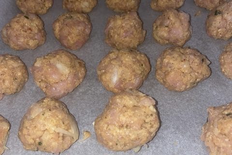 Cliquez pour zoomer ! Boulettes de dinde à l’italienne Thermomix par Eloantho05