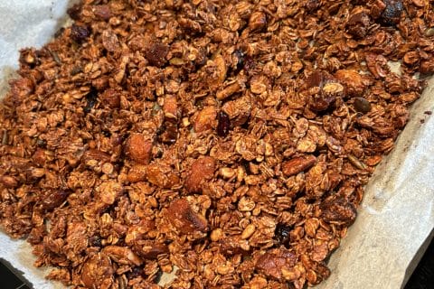 Cliquez pour zoomer ! Granola au chocolat Thermomix par Eloantho05