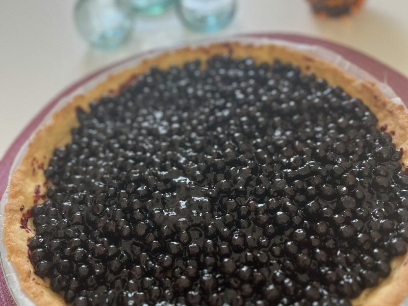 Cliquez pour zoomer ! Tarte aux myrtilles Thermomix par cathykat