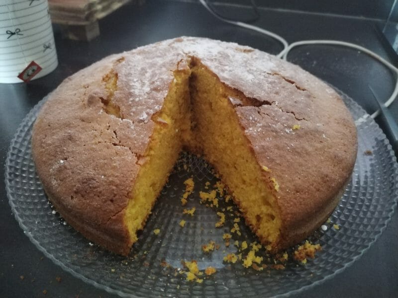 Cliquez pour zoomer ! Gâteau aux carottes et aux amandes Thermomix par adeline_273