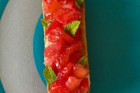 Cliquez pour zoomer ! Tarte aux fraises Thermomix par maryline_30-