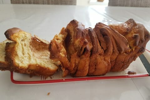 Cliquez pour zoomer ! Brioche à effeuiller à la cannelle Thermomix par fannyj67