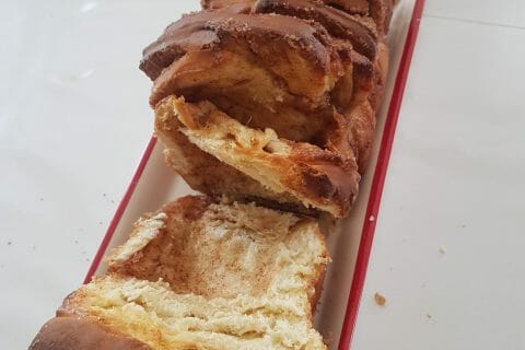 Cliquez pour zoomer ! Brioche à effeuiller à la cannelle Thermomix par fannyj67