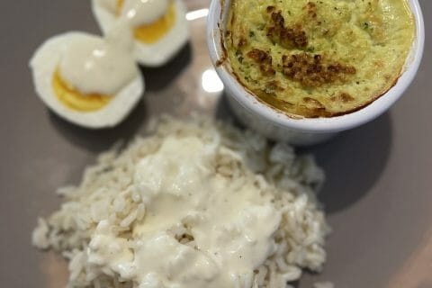 Cliquez pour zoomer ! Flan de courgettes Thermomix par Angélique Lucas