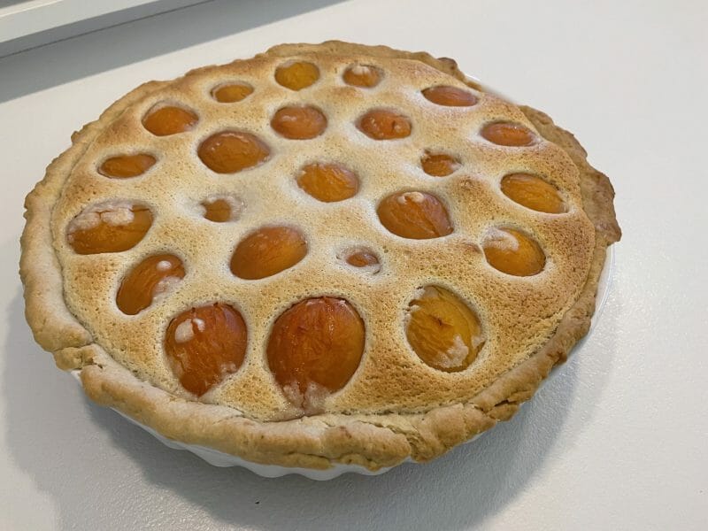 Cliquez pour zoomer ! Tarte amandine aux abricots Thermomix par mialexe
