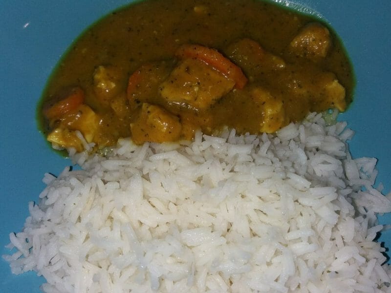 Cliquez pour zoomer ! Poulet coco aux 3 épices Thermomix par valerie_90110